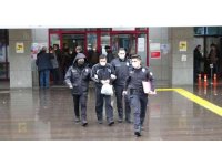 İkametten tüp çalan hırsızlar kısa sürede yakayı ele verdiler