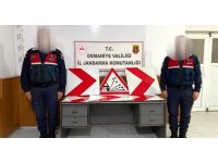 Trafik tabelalarını çalan hırsız yakalandı