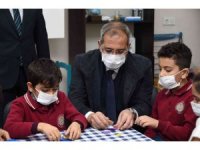 Başkan Bozdoğan, akademide öğrencilerle buluştu, heyecanlarına ortak oldu