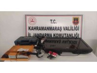 Televizyon ve motorlu testere hırsızları saklandıkları evde yakalandı
