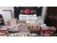 Mersin’de 203 bin 800 adet makaron ele geçirildi