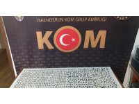 İskenderun’da tarihi eser kaçakçılığı operasyonu