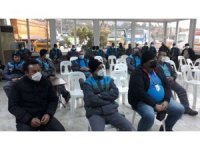 Alanya Belediyesi personeline iş güvenliği ve sağlığı eğitimi