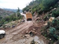 Alanya’da 30 metrelik imar yolunda çalışmalar hızlandı