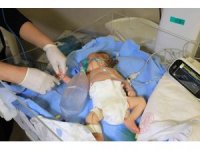 Ambulans helikopterle Adana’ya getirilen minik Ahmet’in durumu iyi