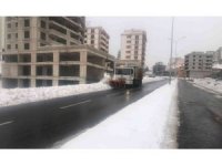 Kahramanmaraş’ta kar mesaisi