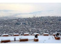 Kahramanmaraş’ta kar kartpostallık görüntüler ortaya çıkardı