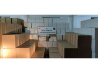 Kontrol noktasında durdurulan tırda 2 milyon TL değerinde makaron bulundu