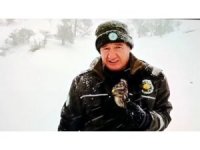 Donmak üzereyken bulduğu kızıl şahini ceketiyle ısıtmaya çalıştı