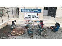 Dinamo hırsızları jandarmanın titiz çalışması sonucu yakalandı