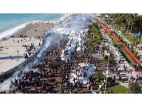 70 kamyon kar taşındı, çocuklar kar festivalinde doyasıya eğlendi