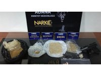 Adana’da evinden eroin çıkan zanlı tutuklandı