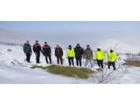 DKMP ve polis ekipleri, yaban hayvanlarını unutmadı