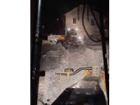 Mezitli Belediyesi, Şahin ailesini kar esaretinden kurtardı