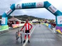 Antalyaspor bisiklet takımı kürsüde