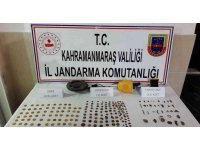Kahramanmaraş’ta tarihi eser kaçakçılığına 1 gözaltı