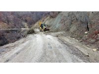 Manavgat’ta şiddetli yağış heyelana sebep oldu