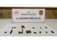 Burdur’da tarihi eser operasyonu