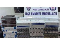 Hatay’da 1280 paket gümrük kaçağı sigara ele geçirildi