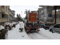 Kar yağışının etkisinde bulunan Isparta’da abonelerin yüzde 95’ine enerji sağlandı