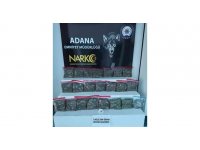 Adana’da 5 kilo 244 gram skunk ele geçirildi