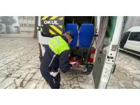 Jandarmadan servis sürücülerine trafik semineri
