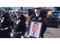 Kalp krizi sonucu ölen polis memuru toprağa verildi