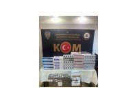İskenderun’da gümrük kaçağı sigara ve makaron operasyonu