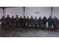 Hatay’da 13 düzensiz göçmen yakalandı