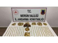 Mersin’de Osmanlı, Bizans ve Roma dönemine ait 5 bin 547 adet sikke ele geçirildi
