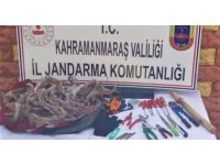 Kahramanmaraş’ta kablo hırsızları yakalandı