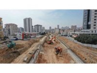 Göçmen Katlı Kavşak çalışmaları sürüyor