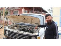 Antalya’da film gibi akü hırsızlığı