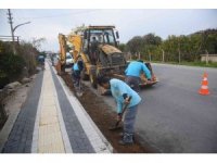 Alanya’da asfalt yenileme çalışmaları