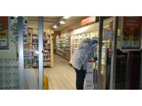 Antalya’da zincir market şubesinde cerrahi maskeli silahlı soygun