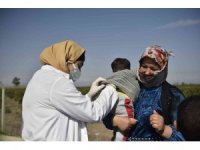 Tarım işçilerine sağlık taraması