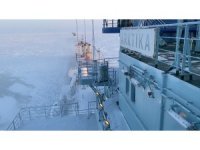 Rosatomflot, küçük buz sınıfı gemi konvoyuna yaptığı doğu-batı refakatini tamamladı