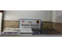 Adana’da sigara ve tütün kaçakçılığı operasyonu