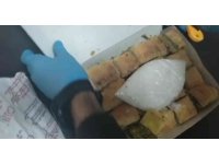 Güvercin kutusu ve baklava paketinden uyuşturucu çıktı