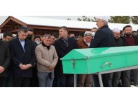 Kazada 3 arkadaşıyla birlikte ölen genç kız gözyaşları arasında toprağa verildi