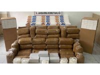 Hatay’da kaçak tütün ve makaron operasyonu