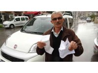 Yanından ayırmadığı aracın kağıt üzerinde başına gelmeyen kalmadı, gelen makbuzla şaşkına döndü