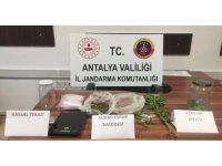 Alanya’da jandarmadan uyuşturucu operasyonu