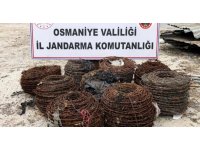 Çalınan dikenli teller bulunarak sahibine telim edildi