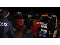 Polisten kaçıp yakalanınca, "Biz polislerimizi seviyoruz" dedi
