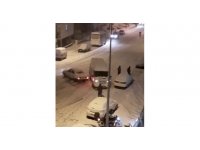 Yollar çarpışan araba pistine döndü, kazalar peş peşe geldi