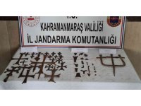 Kahramanmaraş’ta 44 adet tarihi eser ele geçirildi