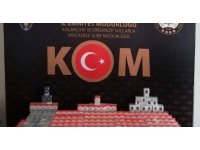 Burdur’da kaçak 550 paket sigara ele geçirildi