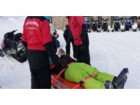 JAK timleri Davraz kayak merkezinde güven veriyor