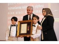 Hatay’da şehit yakınları ve gazilere Devlet Övünç Madalyası ve Beratı verildi